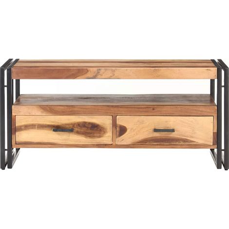 Maison Exclusive - Couchtisch 100x55x45 cm Massivholz Akazie (1/5)