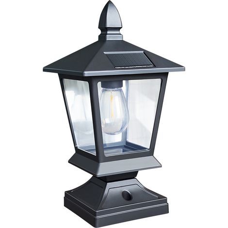 Solar garden light, villa pillar, outdoor fence, waterproof landscape (1/4)
