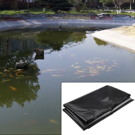 Membrane préfabriquée pour bassin de jardin ou étang à poissons (1/5)