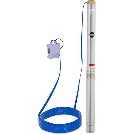 Pompe immergée 10800 l/h 2 200 watts acier inoxydable acier inoxydable (1/4)