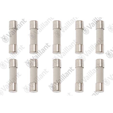Fusible T6.3 H (10 pièces) Panneaux de commande, VKO (unité) ../-4, VRC 630