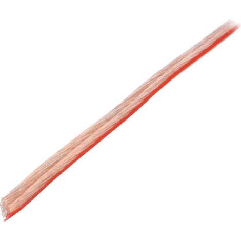 Cordon de haut parleurs 10m - Transparent