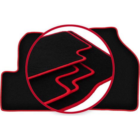 CARLUX-RED Autofußmatten für: Ford Transit Connect Kombi (2003-2012)