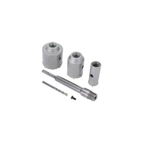 SDS-Plus-Lochsägen für Beton, Zement, Stein und Mauerwerk – 65 mm, 50 mm, 30 mm – Crezuo (1/4)