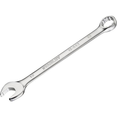 Stanley FatMax 19mm Anti-Slip Combination Wrench - Heavy-Duty, Durable Hand Tool for Professional and DIY Use