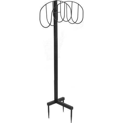 Freistehender Gartenschlauchhalter, abnehmbarer Gartenschlauchhalter, Schlauchhaken, robustes Gartenschlauch-Aufbewahrungsgestell C (1/5)