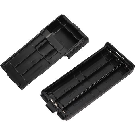 Boîtier d'alimentation 6 piles AA pour Talkie-Walkie Baofeng UV-5R, UV-5RE, UV-5RA - Boîtier de batterie ABS