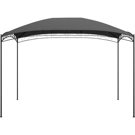Tonnelle de jardin 3x4x2,65 m Anthracite 180 g/m² CFW458580 (1/5)