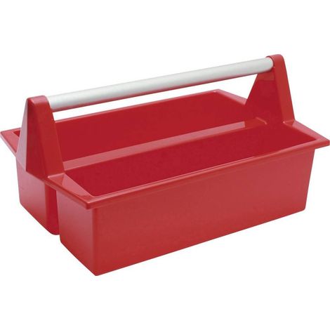 Alutec Magnus Tray caja de herramientas roja robusta