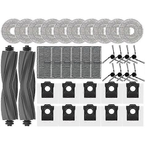 Pièces de rechange pour L10s Ultra Gen 3 / RLL53SE : brosse principale, brosse latérale, filtre, lingette de nettoyage, sac à poussière, version 0629 (1/5)