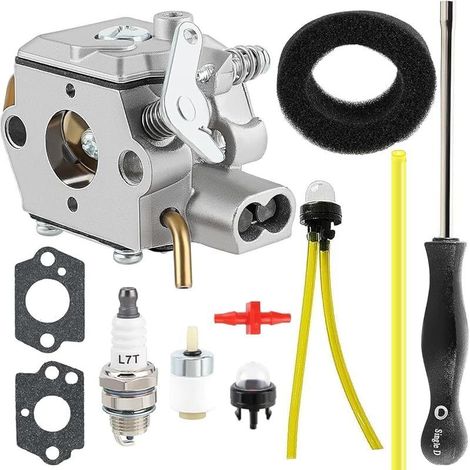 753-05133 Carburador compatible para Troy-Bilt TB10CS TB20CS TB20DC TB310QS TB90BC, para desbrozadora Ryobi 600r 700r 765r 790r, soplador de hojas Rgbv3100 280r, reemplaza 753-04333 WT-827