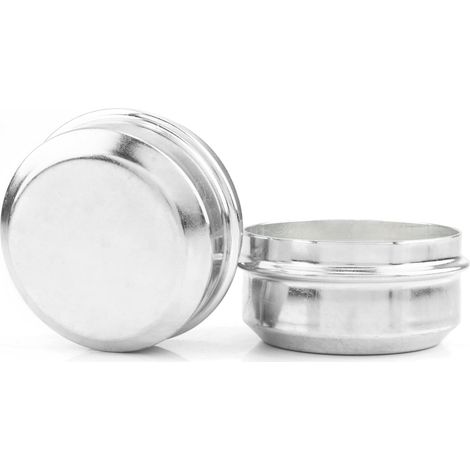 Lot de 2 bouchons anti-poussière de 62 mm, OD 67 mm, ID 62 mm, compatible avec camion/remorque/bateaux (chromé) (1/5)