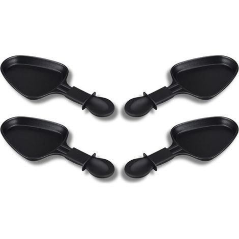 Poêles à raclette antiadhésives Ensemble de 1 à 12 pièces Mini triangle à raclette Livré avec Accessoire d'aide ergonomique et facile à nettoyer (1/4)