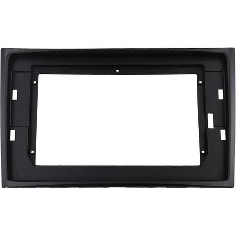 Façade d'installation pour autoradio 2 DIN 10,1 pouces avec lecteur DVD, GPS et MP5 - Cadre plat (1/5)