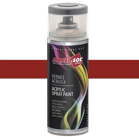 VERNIS ACRYLIQUE UNIVERSEL RAL 3001 Rouge (1/2)
