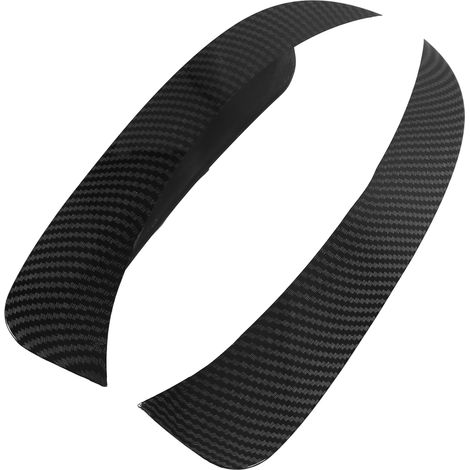 Déflecteur d'air pare-chocs arrière en fibre de carbone, couteau à vent de remplacement pour Mercedes Classe GLA 2013-2019, style sportif, accessoire auto durable (1/5)