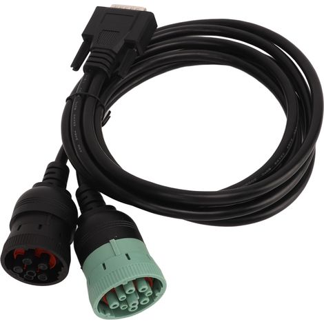 Câble de diagnostic Y 6PIN 9PIN, adaptateur flexible à transmission stable 121891 pour DLA+2 (1/5)