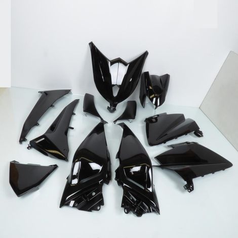 Kit carénage P2R pour Scooter Yamaha 530 Tmax 2012 à 2014 noir
