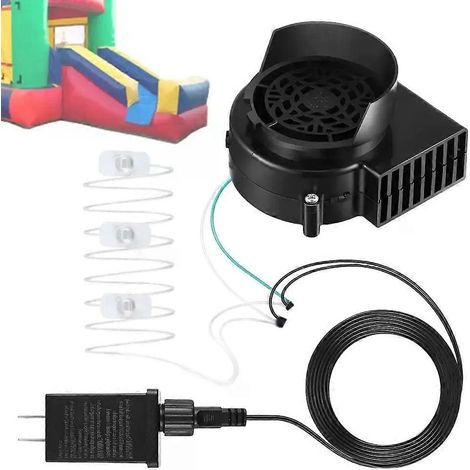 NEUES 12V 12A Gebläse für aufblasbare Dekorationen, Hochleistungs- und langlebiges Gebläse, LED-Lichterketten, Universalgebläse, Ventilator für Weihnachtsdekorationen (1/4)