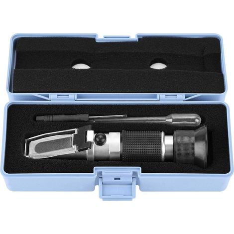Honey Refractometer, 58-90% Brix Range, Temperature Compensation, Stainless Steel, Beekeeping (1/5)
