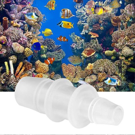 Adaptateur de diamètre variable pour aquarium en plastique, raccord droit, accessoires pour tuyau de pompe à air (3 pièces) (1/3)