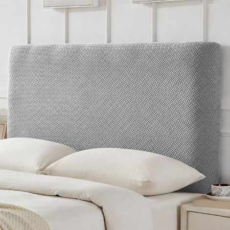 Housse de tête de lit élastique jacquard gris lin Starlink 2,0 m 2.0 1.9-2 1 réf 25 × 20 × 5 cm 640 g – Livraison gratuite
