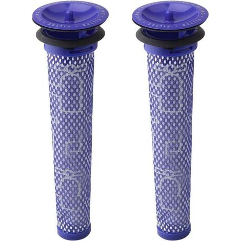 Pack of 2 Replacement Pre-Filters for Dyson DC58, DC59, V6, V7, V8. Replacement Part 965661-01. 3 Filters MUMU