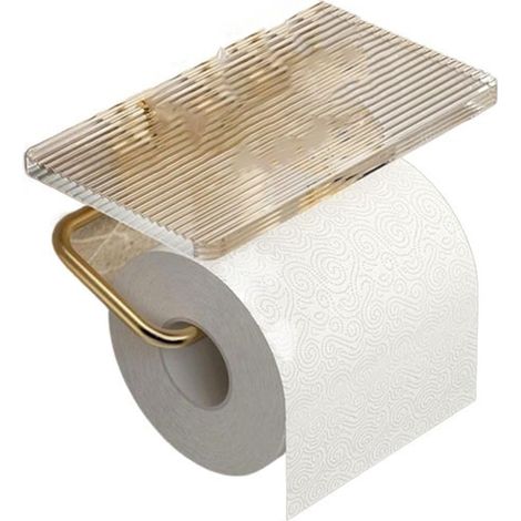 Rangement papier et mouchoirs, pour toilettes et rouleau WC (1/5)