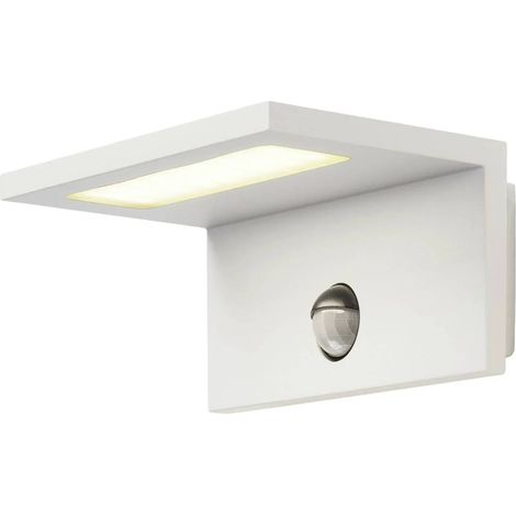[NEUWERTIG] B-Ware Slv Angolux Sensor Außenwandleuchte Wandleuchte Led Fest Weiß 9.8 W