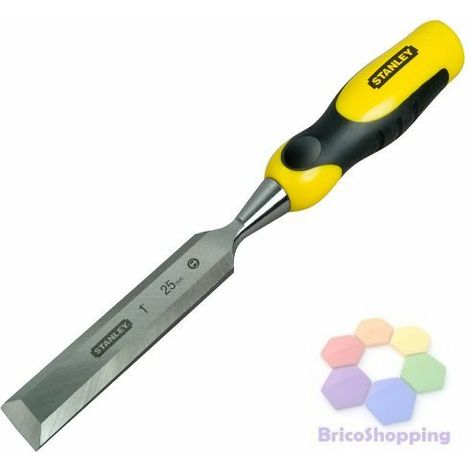 SCALPELLO LEGNO DA FALEGNAME STANLEY DYNAGRIP PROF. mm 6 8 10 12 14 16 18 20 22 - Taglia: 10