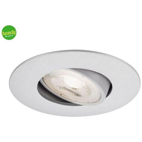 Kulana Incasso Orientabile Briloner Ø9cm 3000K 5W Cromo