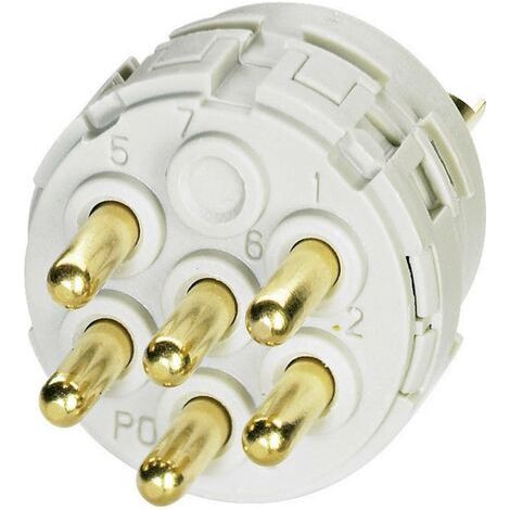 Contacteur mâle 9 Poles Rc09P1N120000 Coninvers 1594887 D22830 (1/4)