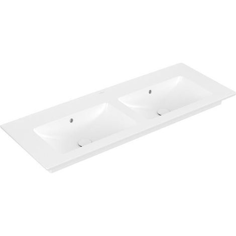 Armoire rectangulaire VB SchrankDWT Venticello 1300x500mm avec compartiment supérieur. Blanc pierre cplus