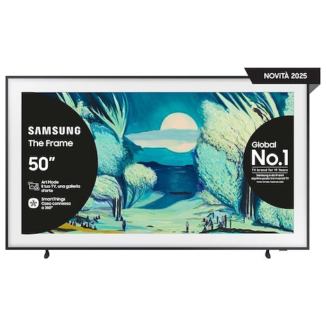 Samsung Smart TV 50 pollici QE50LS03FAUXZT The Frame 4K 2025 (1/5)
