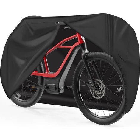 Ecleanfy - Housse de vélo - 210D, rangement extérieur, imperméable et durable, résistante à la poussière, au soleil et à la neige. (1/5)