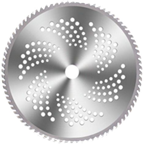 Lames de rechange pour débroussailleuse à gazon (3 pièces) : 40, 60 ou 80 dents, en acier allié. (1/5)