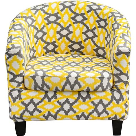 Housse Fauteuil Cabriolet 1 Place Housse de Chaise 2 pièces avec Housse de Coussin Âge D'or (1/5)