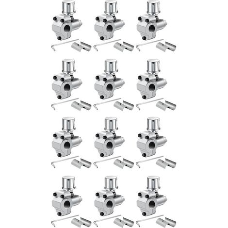 BPV-31 12-teiliges Bohrventil-Set mit einstellbarem Ablassventil für Klimaanlagen und HLK-Systeme (1/4 Zoll, 5/16 Zoll, 3/8 Zoll). (1/5)