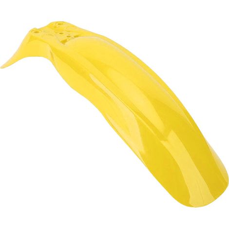 Parafango anteriore per moto in plastica, parafango di ricambio per moto KLX 110 KX65, giallo. (1/4)