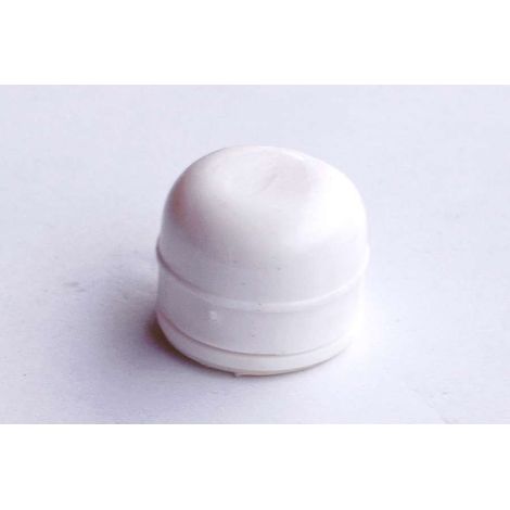 2 PEZZI - FERMAPORTE ADESIVI A BOERO - COLORE BIANCO (1/2)