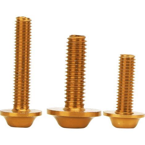 Satz mit 158 Motorradverkleidungsschrauben (gold) (1/4)