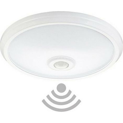 PLAFONNIER LED ROND 15W LUMIÈRE FROIDE DÉTECTEUR DE MOUVEMENT INFRAROUGE 174