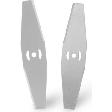 Lame de tondeuse à gazon électrique au lithium 3 trous, lames de scie de rechange pour coupe-herbe, 2 pièces (1/4)