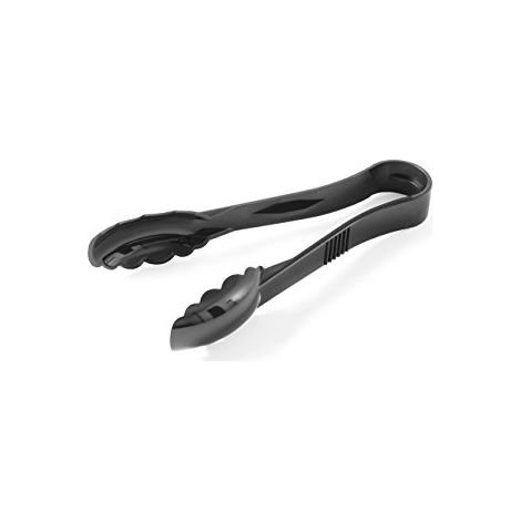 Pinza universale per alimenti per temperature fino a 100°C, in policarbonato, nera - Hendi 657607 (1/3)