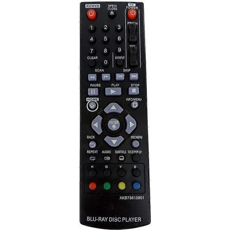 Télécommande pour lecteur Blu-ray/DVD LG (1/3)