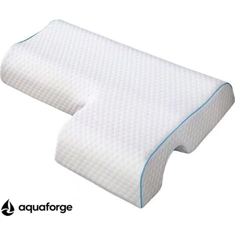 Almofada Cervical Ergonómica Fibra de Poliéster 65 x 49 x 12 cm (1/5)