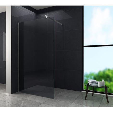 10 mm Duschwand AQUOS-SMOKE 160 x 200 cm (1/4)