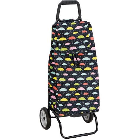 Poussette de marché 2 roues 55l multicouleur - Sidebag - 8212-530