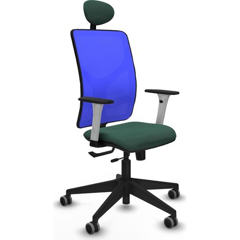 Silla de oficina piqueras y crespo Motilla blanco espuma alta densidad (1/2)