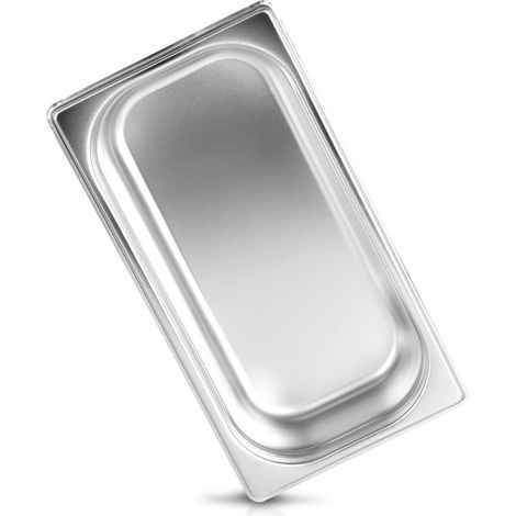 1 Récipient Gastronorm 1/3, Acier Inoxydable 65mm, Capacité 2,5L, Pour Bain-Marie, Cuisine Professionnelle (1/5)